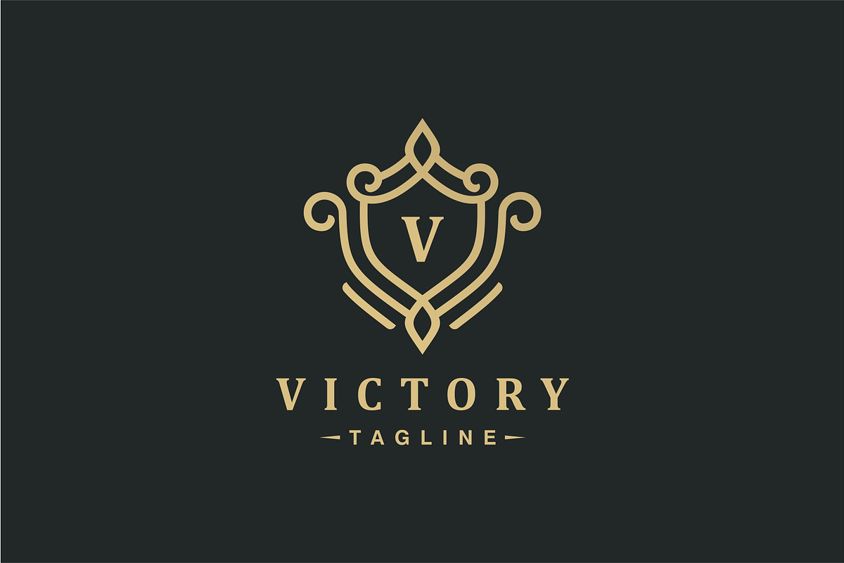 Victory Crest Logo, a Branding & Logo Template by Logosava (Photo 1 of 2)