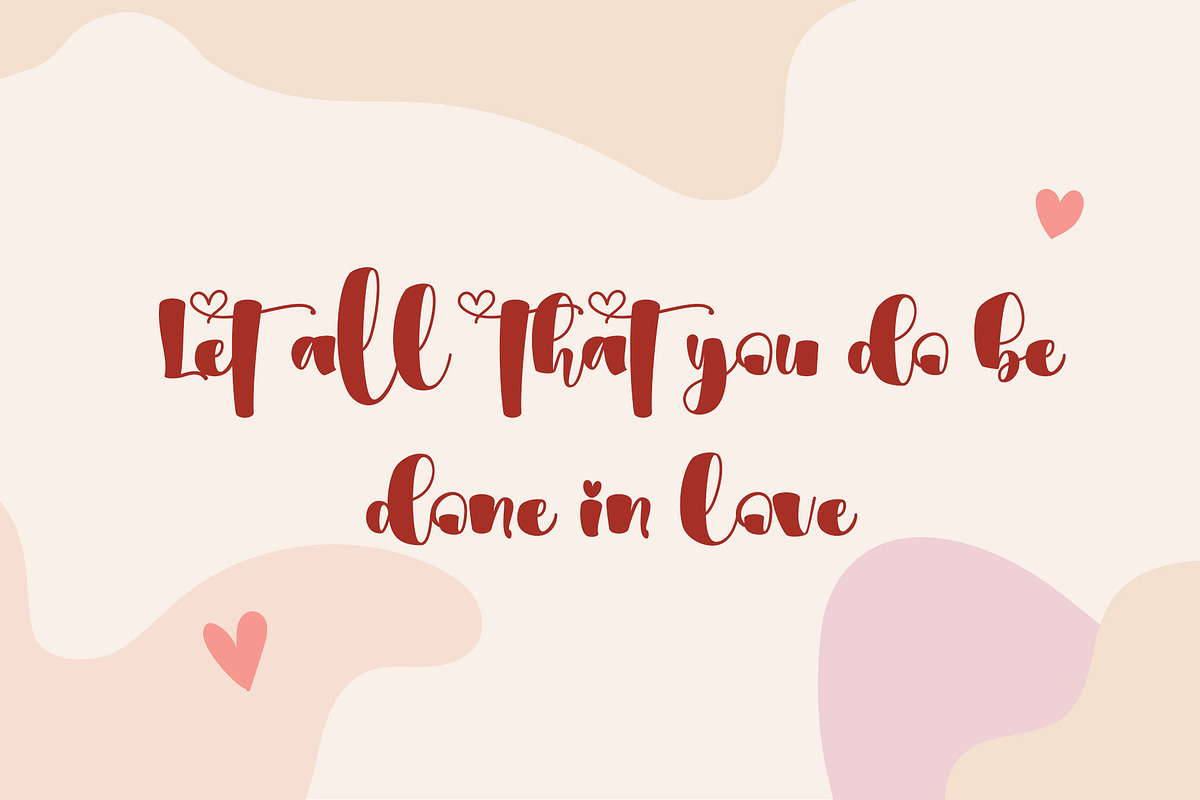 Vissheta, a Script Font by Stefani Letter (Photo 2 of 7)