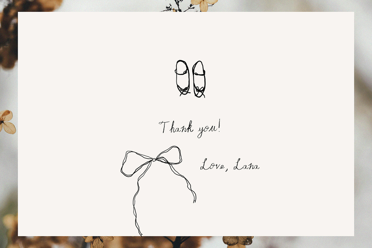 AUTUMN Hand-Drawn Line Art Icons, a Decorative Illustration by Lana Elanor (Photo 9 of 9)