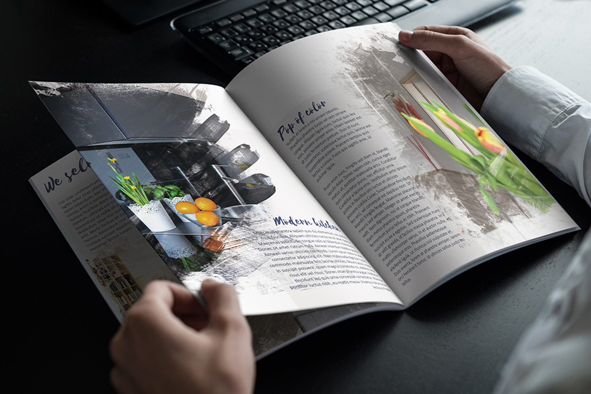 Multipurpose Artistic Brochure, a Brochure Template by GrafxFun (Photo 4 of 23)