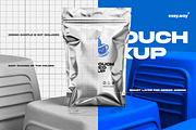 Pouch on Podiums PSD Mockup, a Mockup by easy.way (Thumbnail 2 of 6)