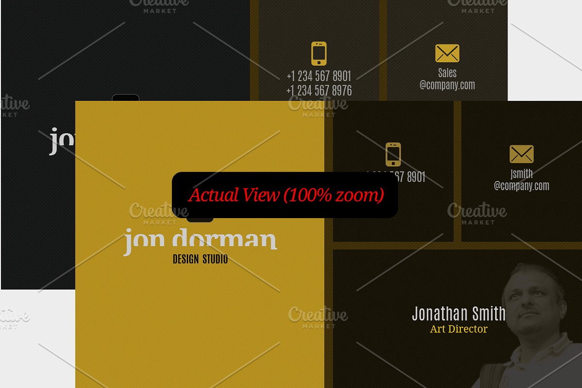 Personal Metro Business Card, a Business Card Template by Aabhaas (Photo 5 of 5)