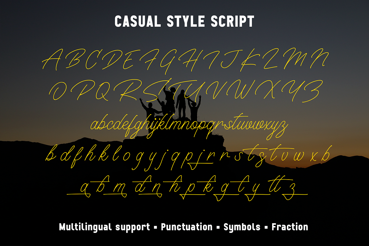 Casual Style, a Sans Serif Font by Larin Type Co. (Photo 12 of 12)