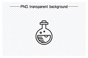 Science and Lab Tube and Flask Icons, an Outline Icon by Designfour (Thumbnail 2 of 7)