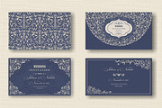 Wedding Set. Pattern and Invitation., a Card Template by NataLito (Thumbnail 6 of 7)