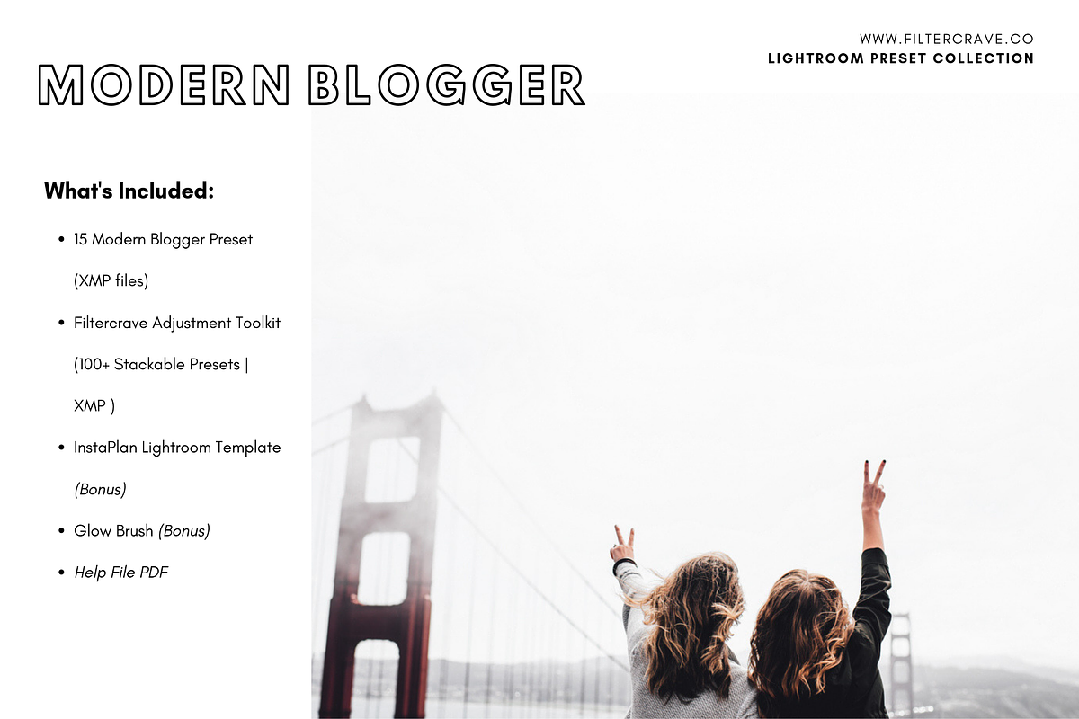 Modern Blogger Lightroom Presets IG, an Action Add-On by Filtercrave (Photo 4 of 8)