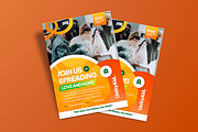Global Fundraising Flyer, a Flyer Template by MMPixelCraft (Thumbnail 3 of 6)