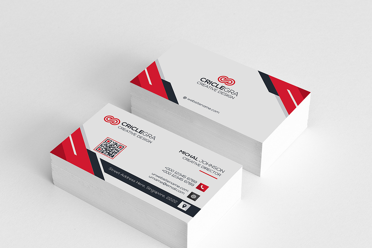 Corporate Business Card, a Business Card Template by GenerousArt (Photo 4 of 5)