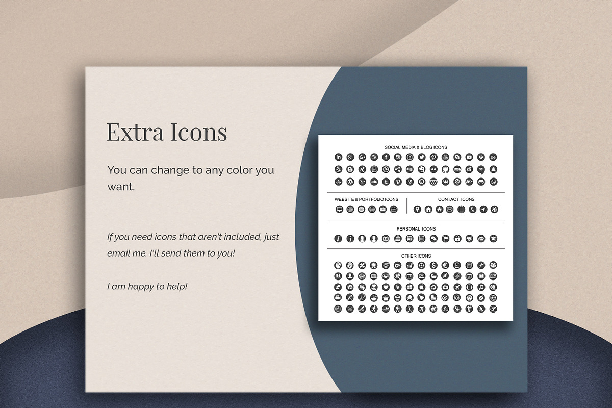 Resume Template CV, a Resume Template by Klamp Studio (Photo 8 of 9)