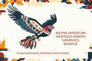 Native American Heritage Month, a Background Graphic by karenfoleyphoto (Thumbnail 1 of 7)