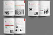 Clean Business Annual Report Design, a Brochure Template by MightyDesign (Thumbnail 3 of 6)