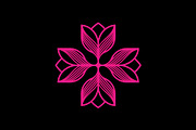 Roses Flower Emblem Line Art Logo, a Branding & Logo Template by Buqancreative (Thumbnail 2 of 4)