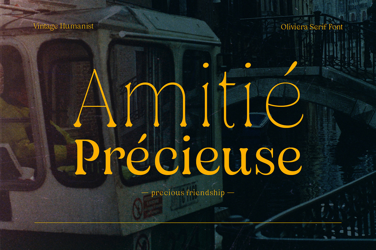 CF Oliviera - Elegant Vintage Serif, a Serif Font by Indotype Foundry (Photo 5 of 11)