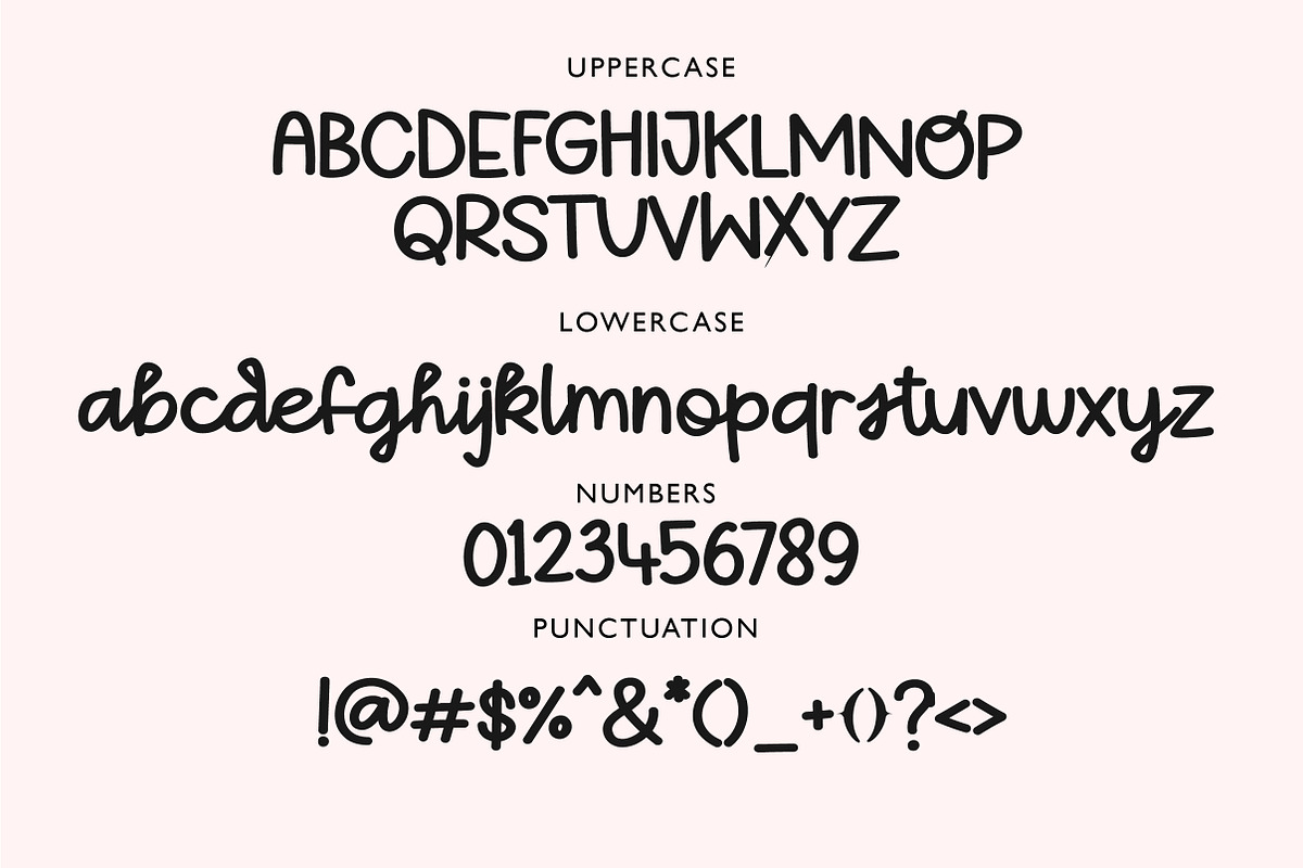 Summer Serenade Font Duo, a Handwritten Font by theinkaffair (Photo 7 of 8)
