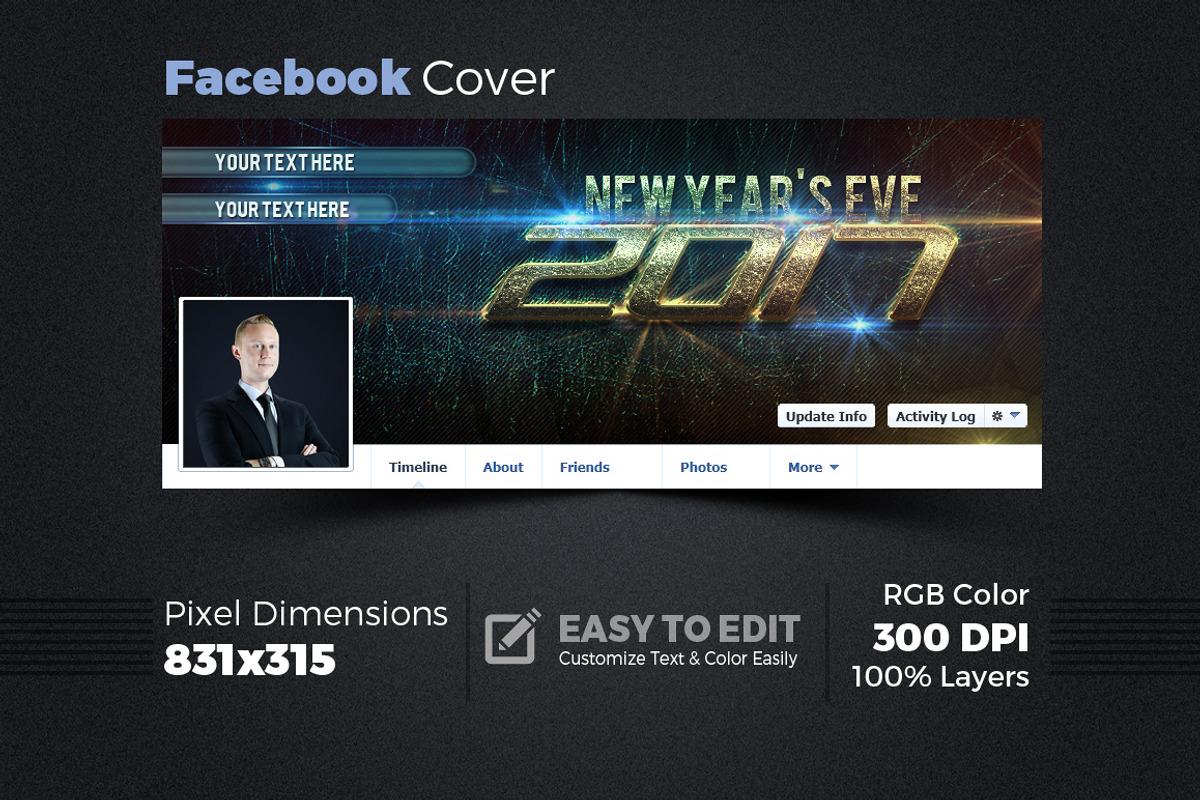 Facebook Timeline Cover 2018, a Websites & App Template by artico (Photo 1 of 4)