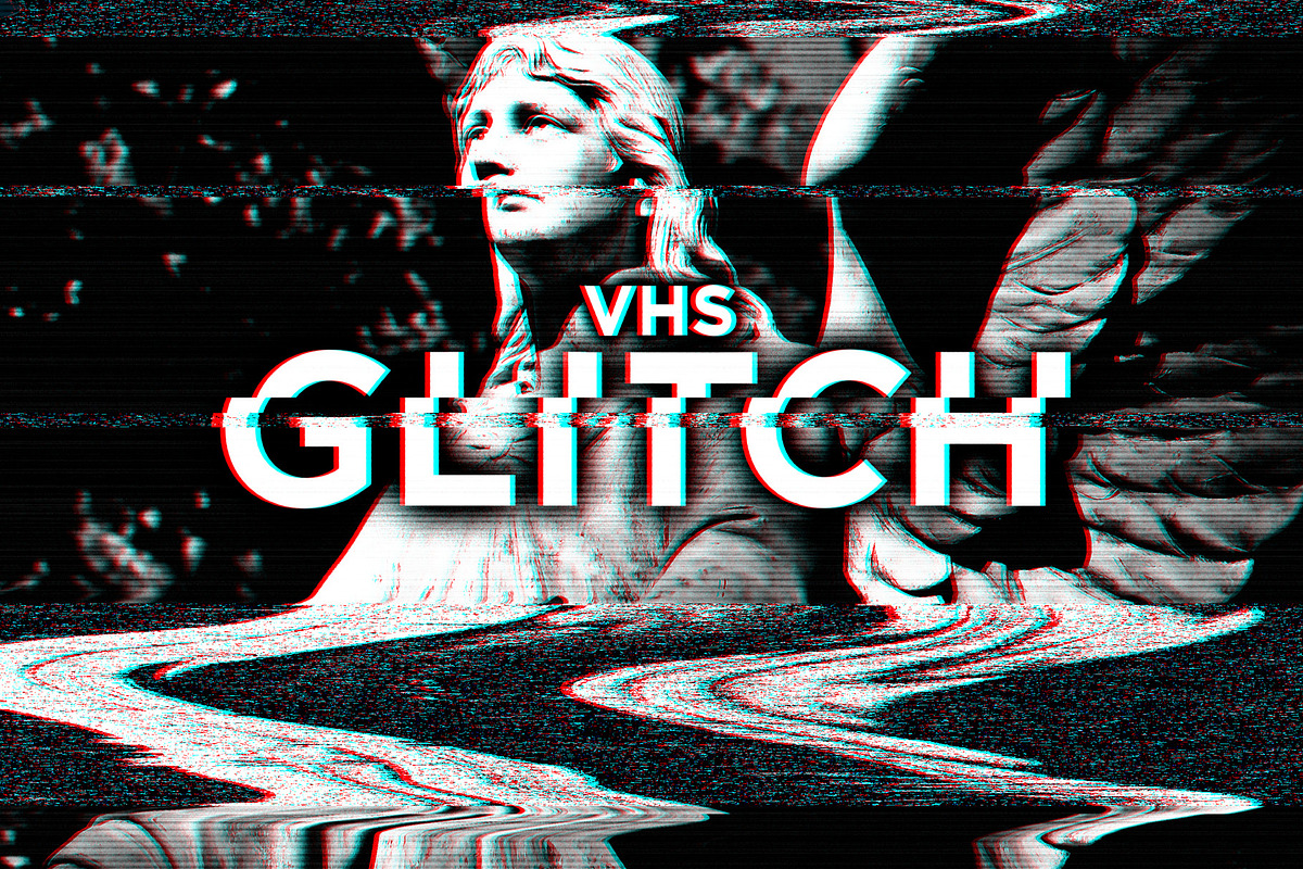 VHS Glitch Effects, an Action Add-On by Designdell (Photo 1 of 11)