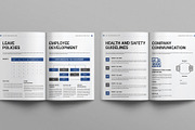 Employee Handbook Template, a Brochure Template by E-Type (Thumbnail 5 of 7)