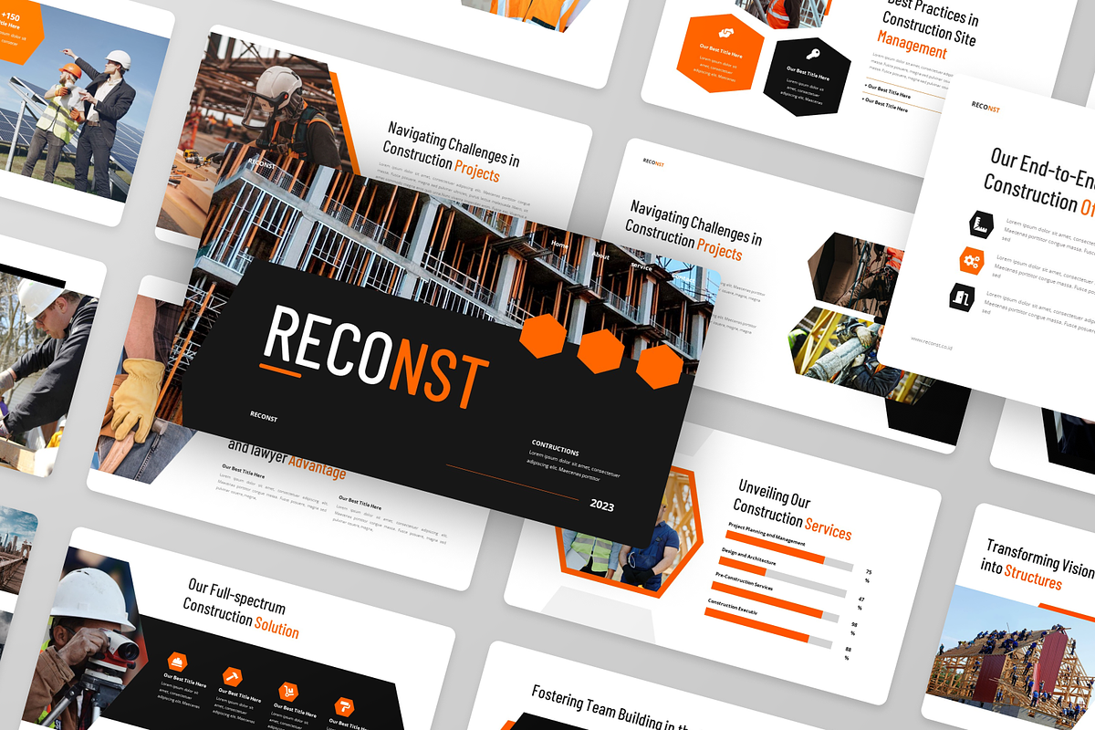 Construction Building Keynote, a Presentation Template by Annora Studio (Photo 5 of 5)