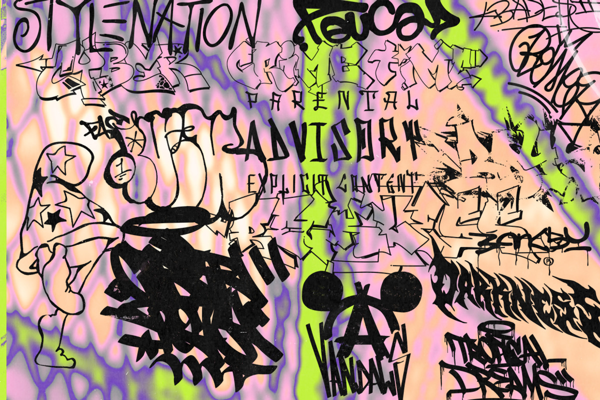 50 Graffiti tags bombing & character, an Object Graphic by HYPER HIROⓇ (Photo 3 of 4)