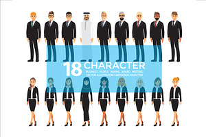 Business Character illustration