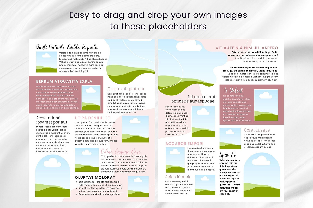 Businesswoman Canva Newsletter, an Email Template by PixelCraft (Photo 11 of 15)