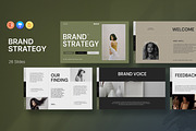 Brand Strategy Presentation Template, a Presentation Template by Slide_Genius1 (Thumbnail 1 of 6)