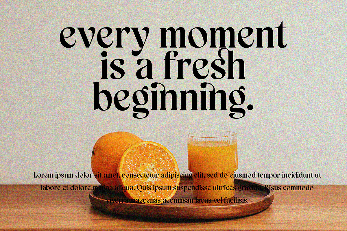 Mavela Unique Classic Serif font, a Serif Font by RantautypeStudio (Photo 8 of 17)