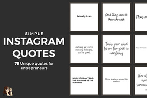 75 Positive Instagram Quotes