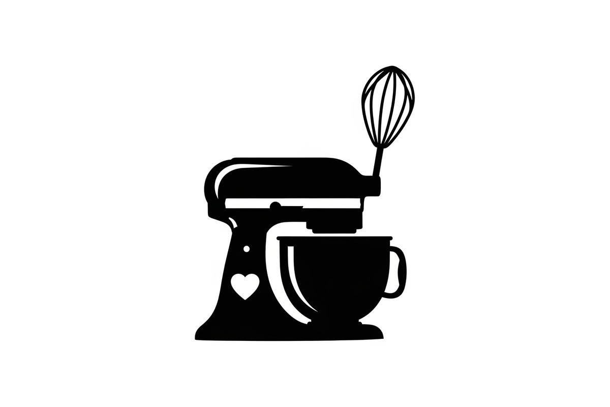 Kitchen Stand Mixer Silhouette Bundl, an Illustration by Gaye Art (Photo 10 of 31)