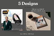 SVG JPG Promo Designs Pack of 5, a Branding & Logo Template by Crox Studio | Digital (Thumbnail 7 of 7)