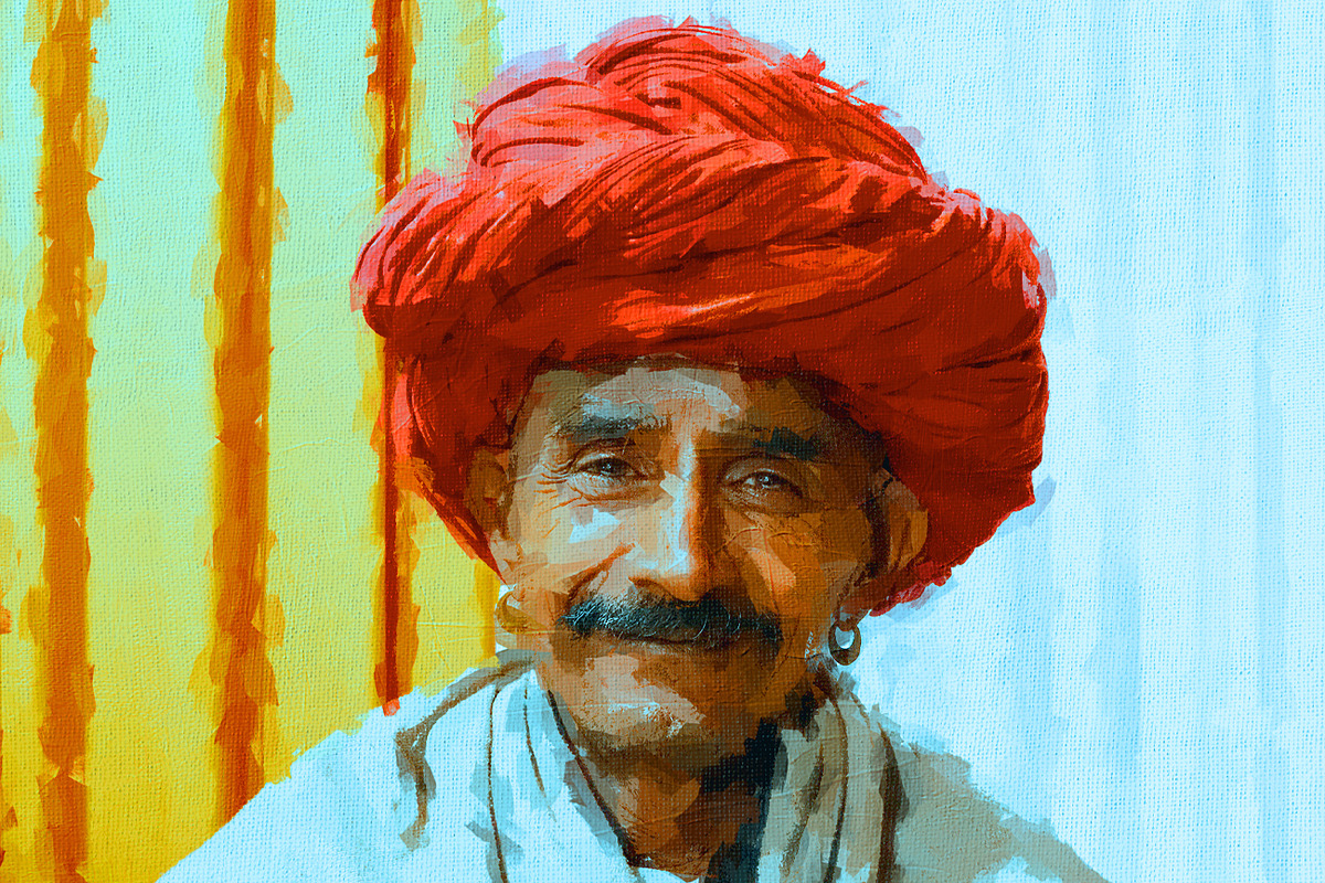 Canvas Oil Painting, an Action Add-On by MRI STUDIO (Photo 12 of 16)