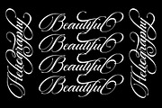 Beautiful Heliography Script, a Script Font by Has_rizal (Thumbnail 9 of 12)