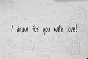 Family Cat Clipart, an Animal Illustration by Palau (Thumbnail 7 of 10)