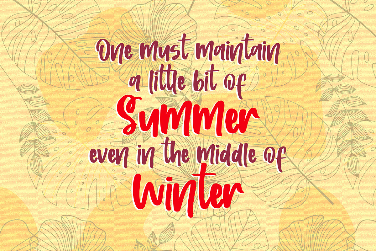 Sunshine Wishes - Handwritten Font preview 2
