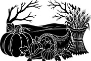Thanksgiving Harvest SVG Bundle, an Illustration by Designs_River (Thumbnail 22 of 48)