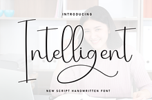 Intelligent | Script Font
