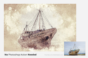 Vintage Art Photoshop Mock-ups