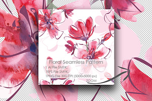 Floral Seamless Pattern