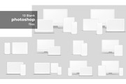 Clay Device Screen Mockup, an iPad Mockup by graphicpages (Thumbnail 11 of 11)