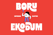 Flowy psyche, a Sans Serif Font by Wildan Type (Thumbnail 3 of 8)