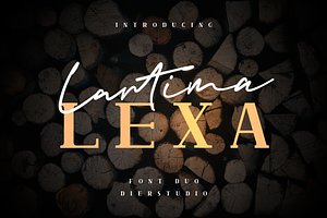 Lantima Lexa - Font Duo