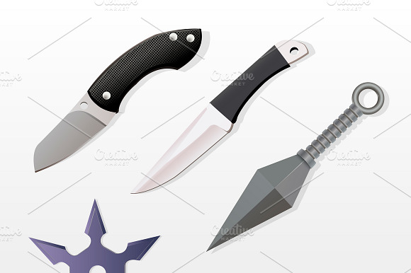 Melee Weapons Set