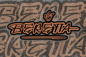 BERETTA Graffiti Font