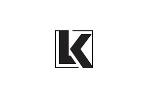 KL Or LK Logo Design