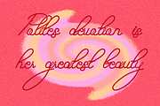 Bedriyas hairline font, a Font by SSI.Scraps (Thumbnail 8 of 12)