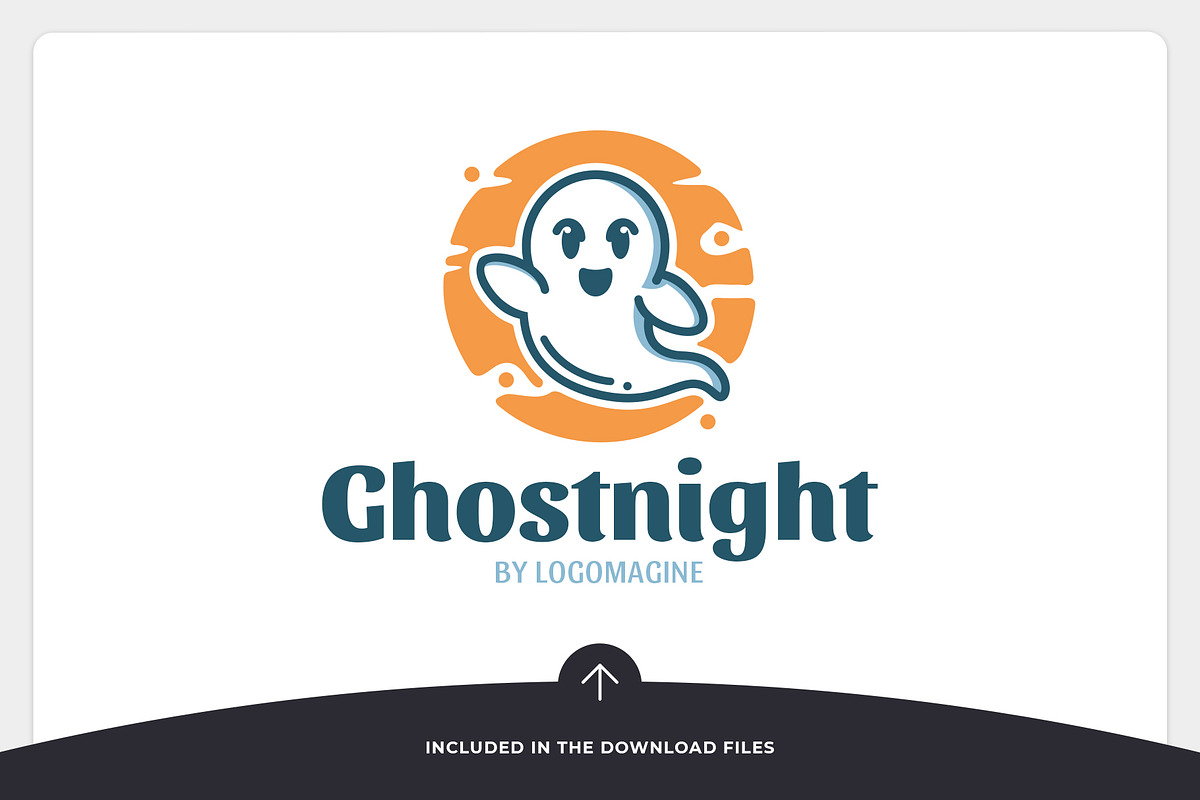 Ghost Night Logo Template, a Branding & Logo Template by LOGOMAGINE (Photo 5 of 16)