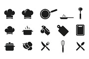 Kitchen Cooking Icon Vector Bundle, an Illustration by jahid234 (Thumbnail 29 of 51)