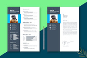 Modern Resume Design Template, a Resume Template by BrandlyTemplate (Thumbnail 3 of 3)