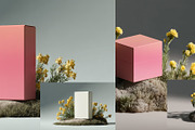 Natural Perfume Box Mockup, a Packaging Mockup by Vika_Softlife (Thumbnail 5 of 8)