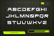 Hyper Sport - Racing Logo Font, a Sans Serif Font by Nirmana Visual (Thumbnail 2 of 17)